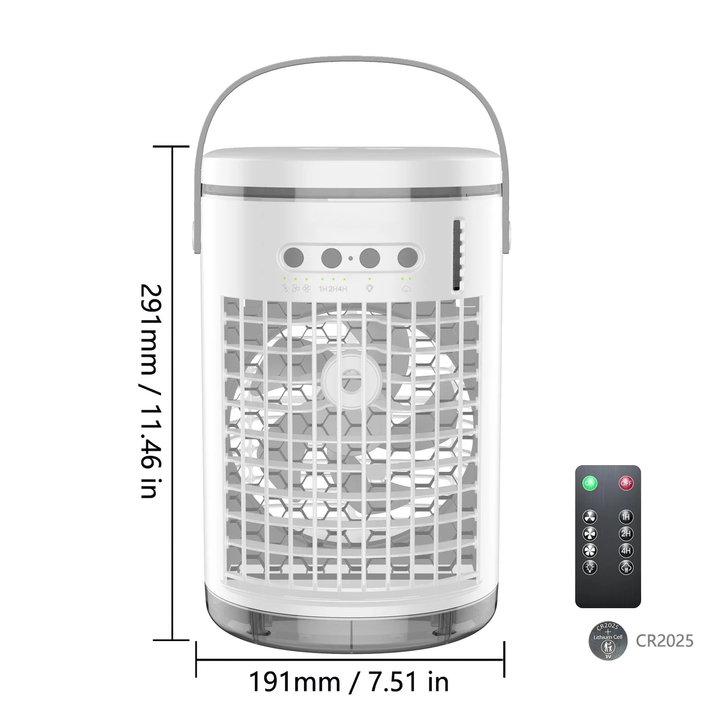 Portable Air Cooler, Cooling fan by luvipets