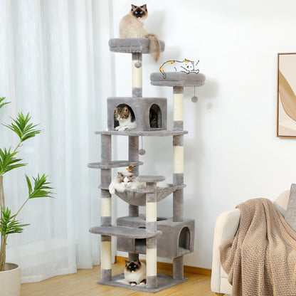 Large Cat Tree and Tower for Indoor Cats by luvipets
