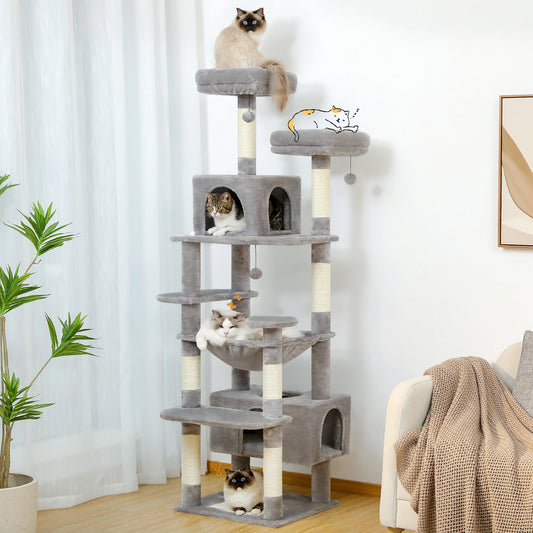Large Cat Tree and Tower for Indoor Cats by luvipets