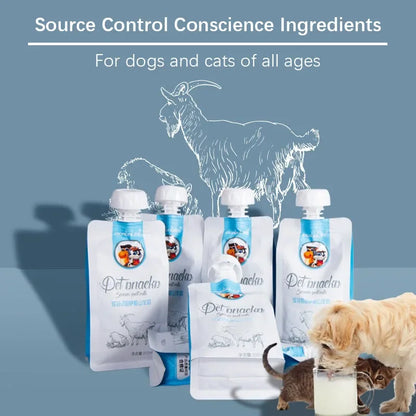 Cat Snacks Saanen Natural Goat Milk by luvipets