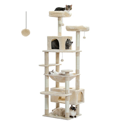 Large Cat Tree and Tower for Indoor Cats by luvipets