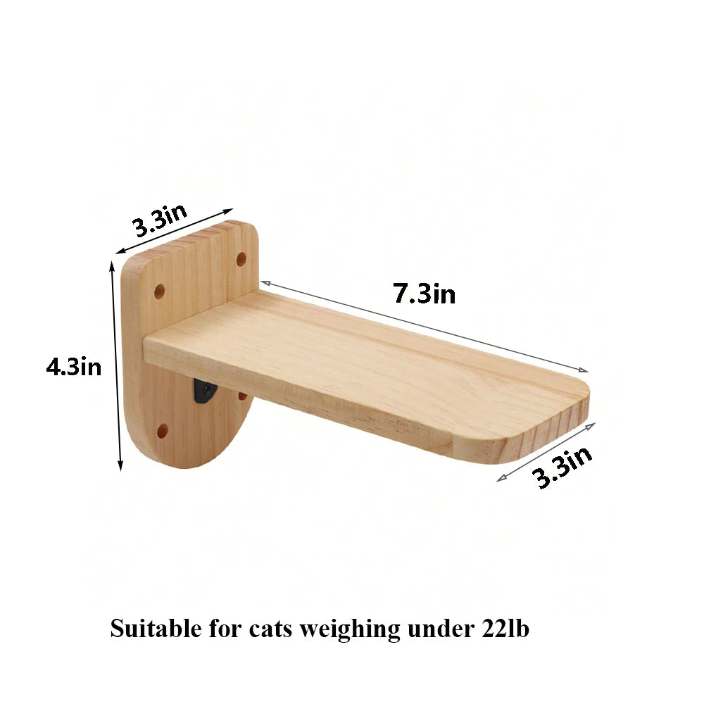 Cat Climbing Shelf Wall by luvipets