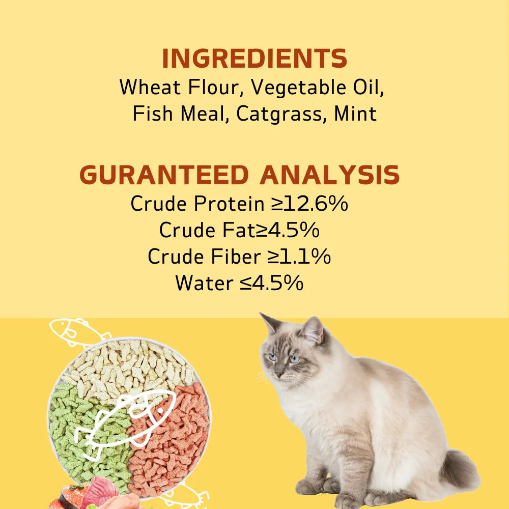 Cat Fish Shape Biscuit by luvipets