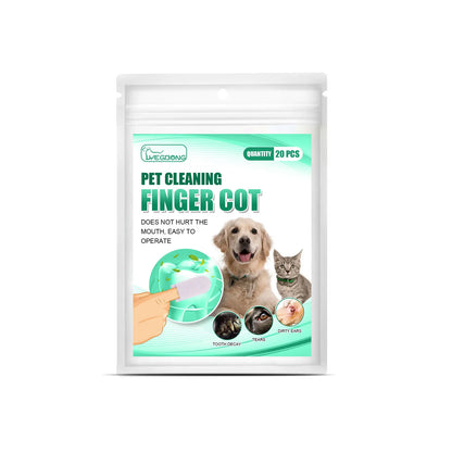 Pet Cleaning Teeth Finger by luvipets