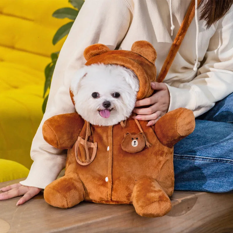 Cozy Bear Pet Carrier by luvipets
