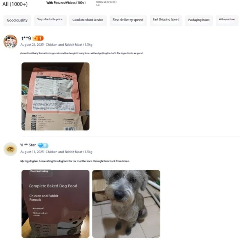 Chanbuni Dog Snack 1.5kg by luvipets