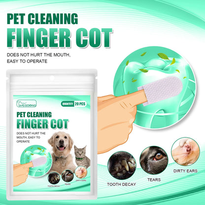 Pet Cleaning Teeth Finger by luvipets