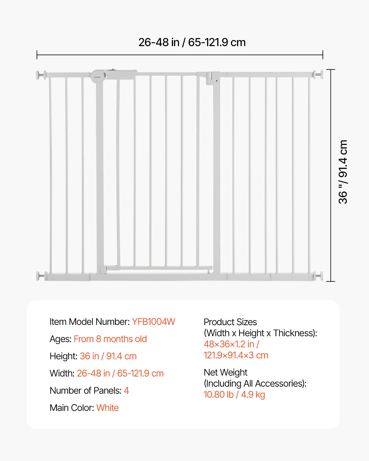 SucceBuy Baby Gate by luvipets