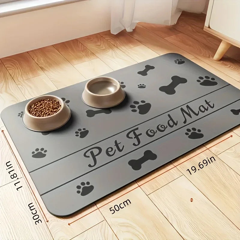 Absorbent Pet Placemat For Pets by luvipets