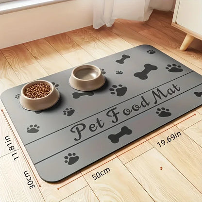 Absorbent Pet Placemat For Pets by luvipets