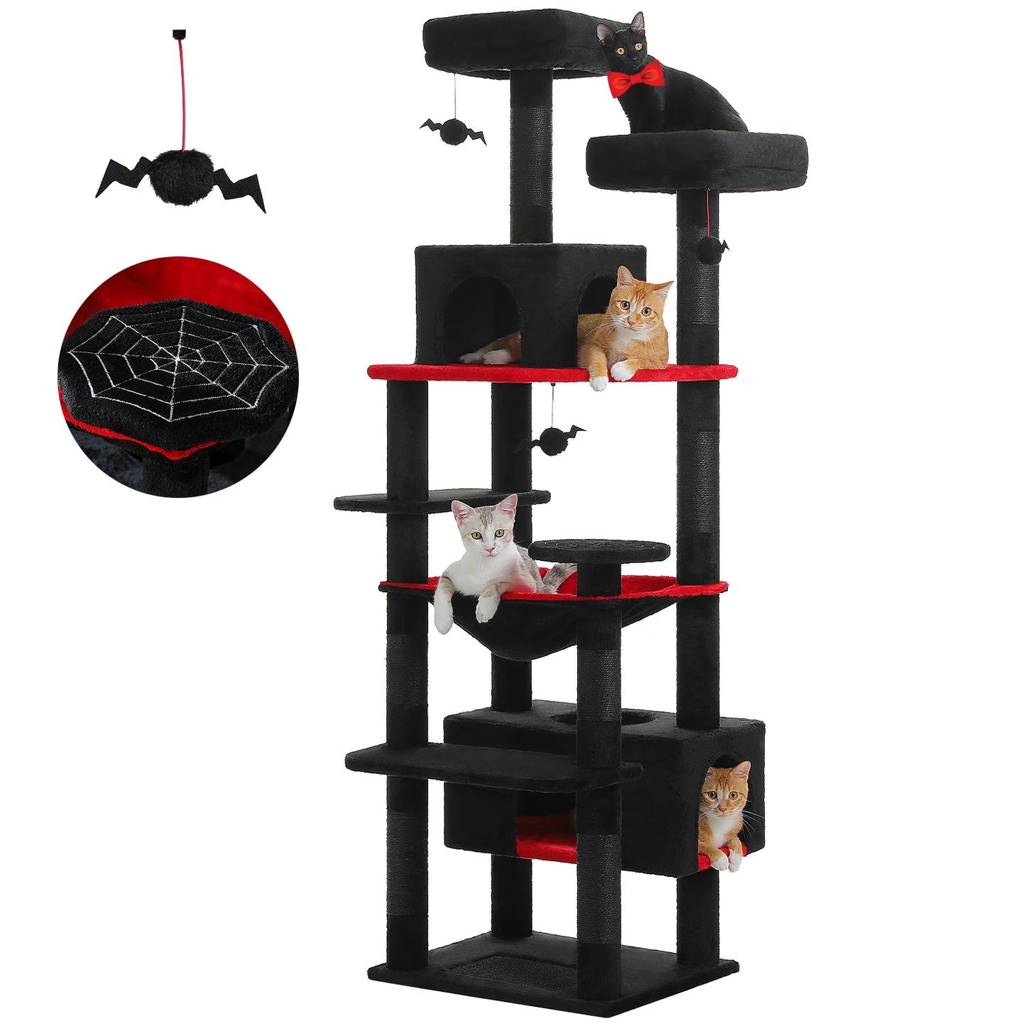 Large Cat Tree and Tower for Indoor Cats by luvipets