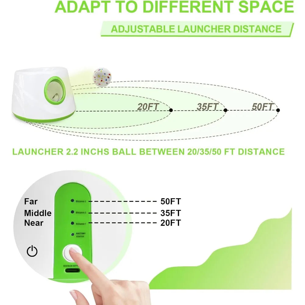 Automatic Ball Launcher for Dogs by luvipets