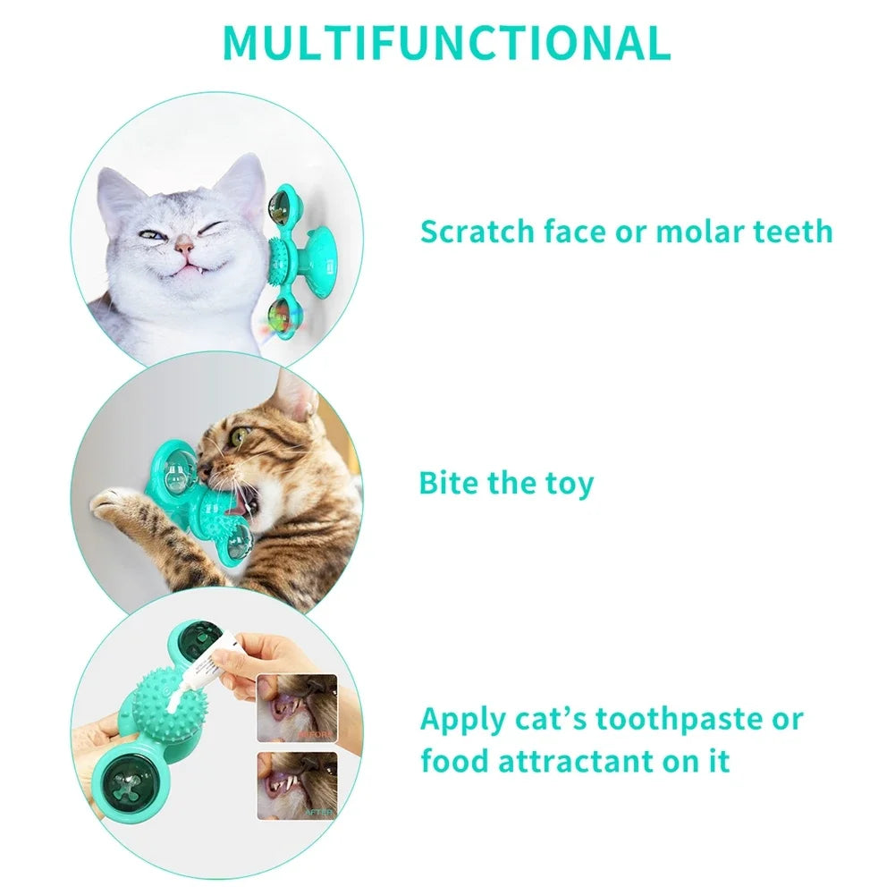 Turn The Windmill Interactive Cat by luvipets