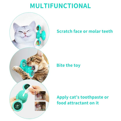 Turn The Windmill Interactive Cat by luvipets