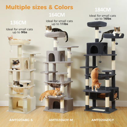Large Cat Tree and Tower for Indoor Cats by luvipets