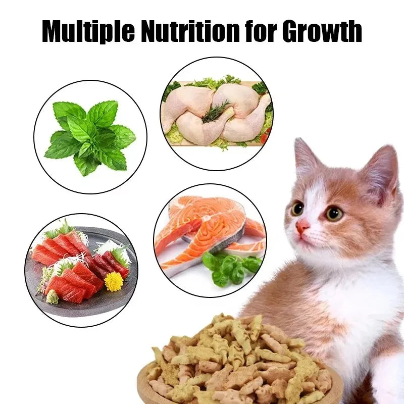 Cat Biscuits Salmon Snacks by luvipets