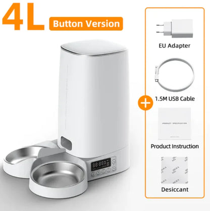 4L Automatic Cat Feeder by luvipets