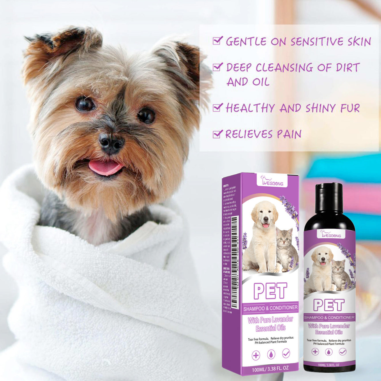 Yegbong Pet Shampoo by luvipets