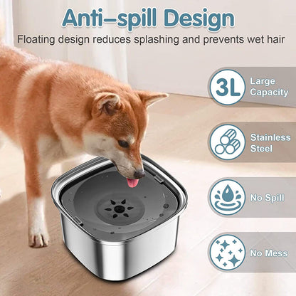 Pet Stainless Steel Water by luvipets