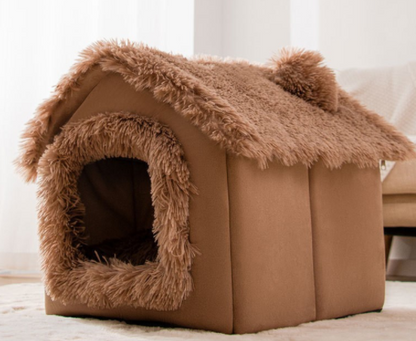 Foldable Dog House Pet Cat Bed Winter Dog by luvipets