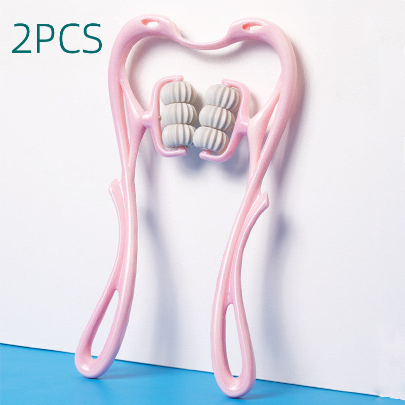 Multifunctional Manual Six-wheel Neck Massager (US Shipping only)