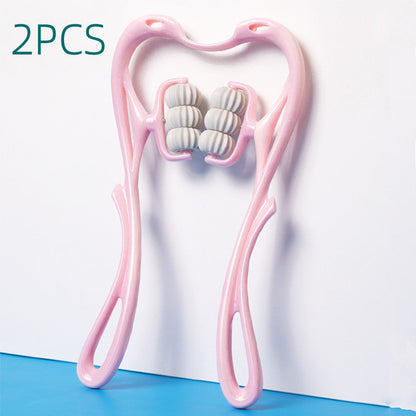 Multifunctional Manual Six-wheel Neck Massager (US Shipping only)