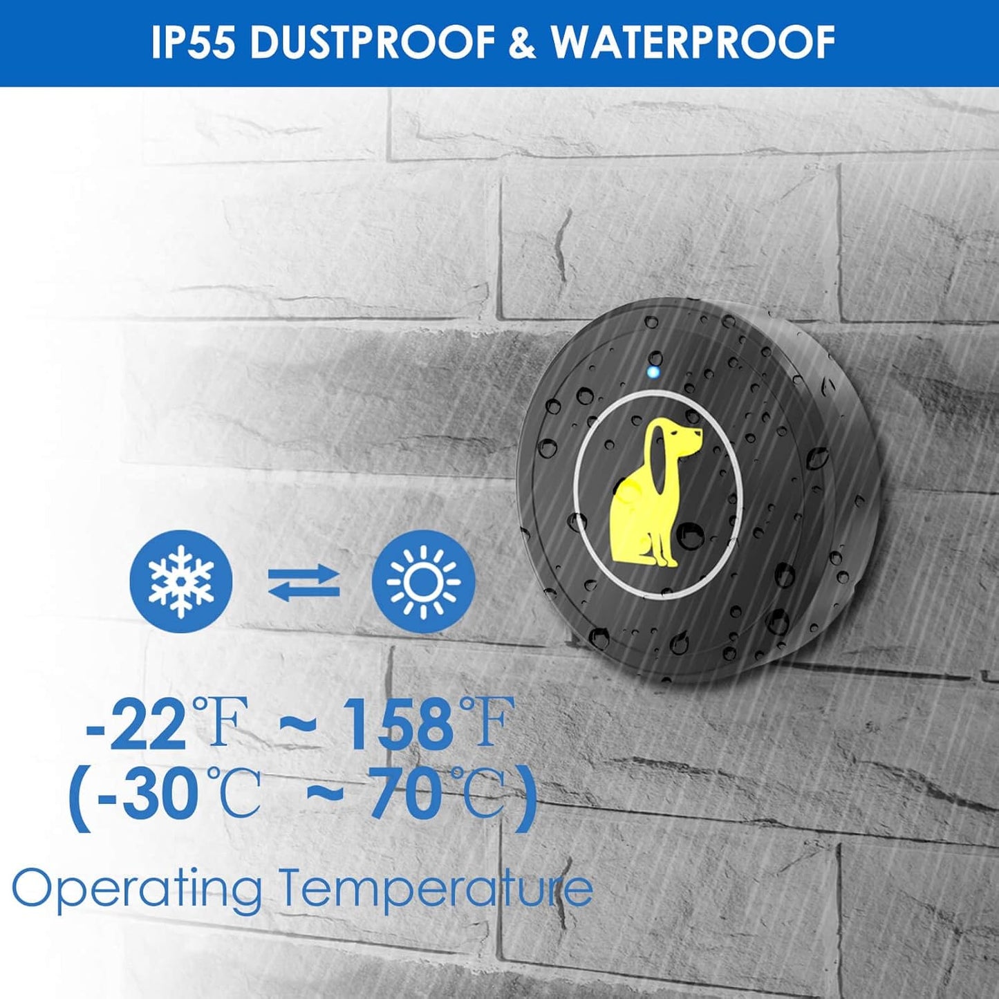 Dog Door Bell by luvipets