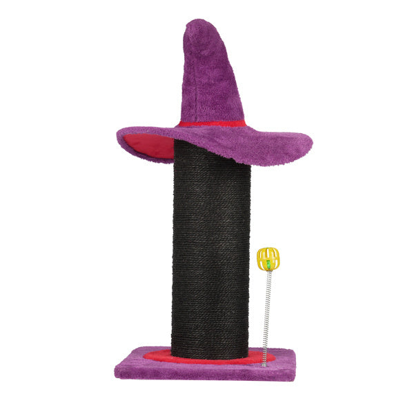 Cat Scratching Post With Spring Ball Toy by luvipets