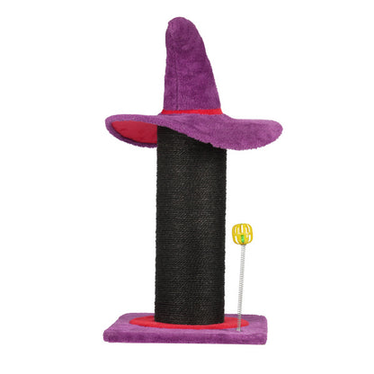 Cat Scratching Post With Spring Ball Toy by luvipets