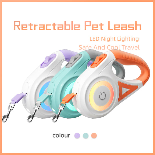 Dog Leash Retractable Leash And Dog Collar by luvipets