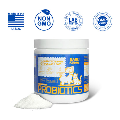 Bark And Meow Probiotics For Dogs & Cats by luvipets