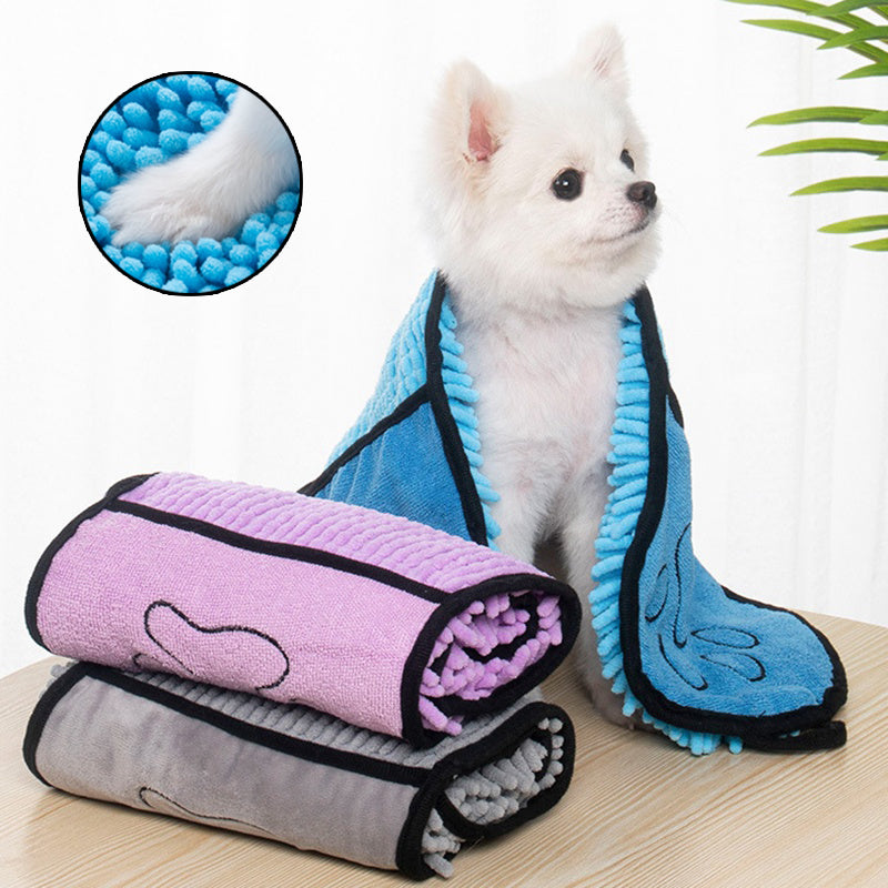 Dogs Cats Towels Super Absorbent by luvipets