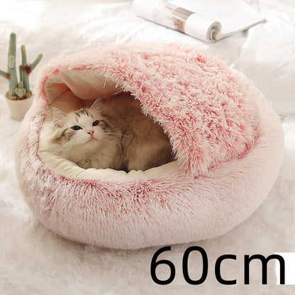 2 In 1 Dog And Cat Bed Pet Winter Bed by luvipets