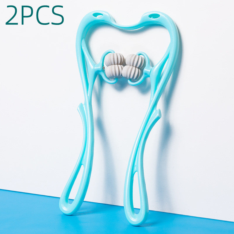 Multifunctional Manual Six-wheel Neck Massager (US Shipping only)