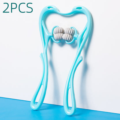 Multifunctional Manual Six-wheel Neck Massager (US Shipping only)