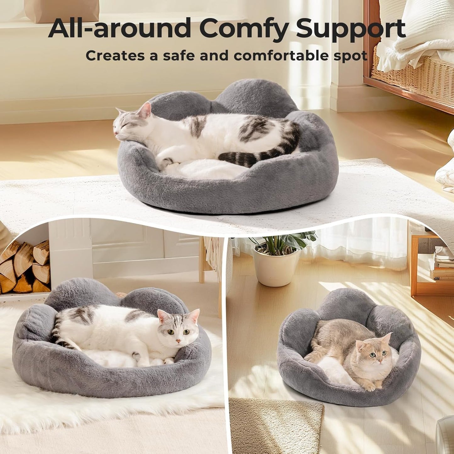 Cat Bed And Small Dog Bed by luvipets