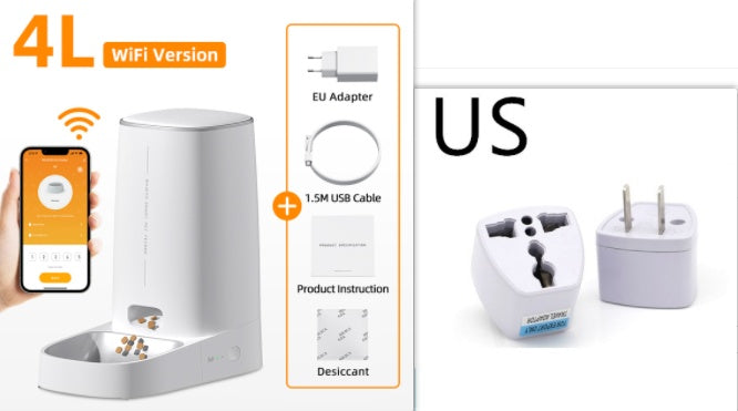 4L Automatic Pet Feeder Cat by luvipets