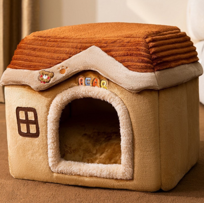 Foldable Dog House Pet Cat Bed Winter Dog by luvipets