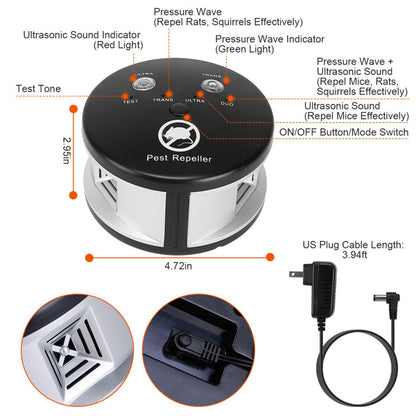360 Degree Ultrasonic Pest Repellent by luvipets