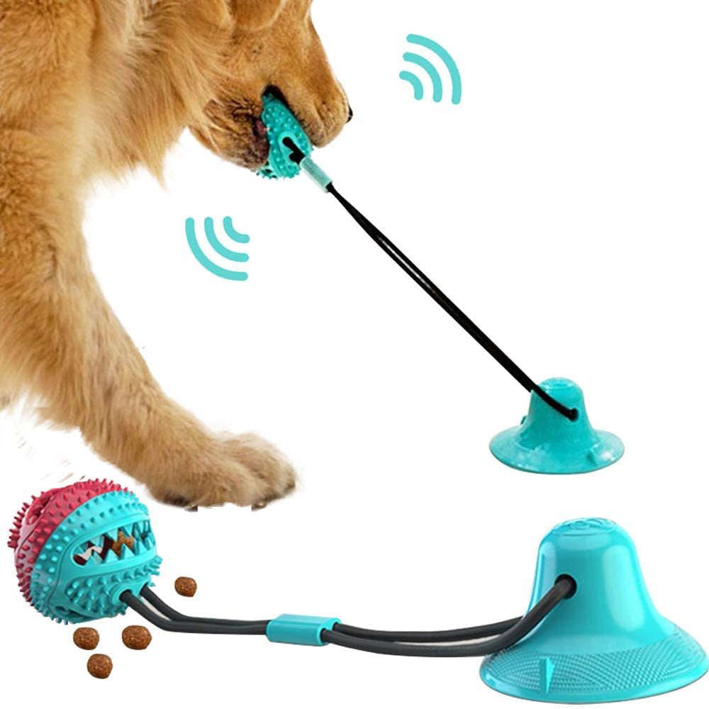 Dog Toys Silicon Suction Cup by luvipets