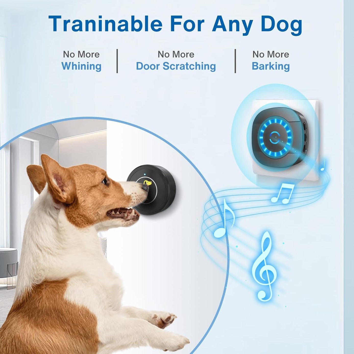 Dog Door Bell by luvipets