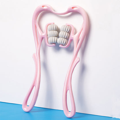 Multifunctional Manual Six-wheel Neck Massager (US Shipping only)