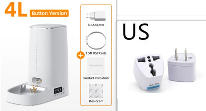 4L Automatic Pet Feeder Cat by luvipets