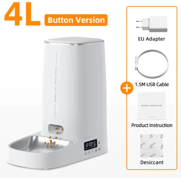 4L Automatic Cat Feeder by luvipets