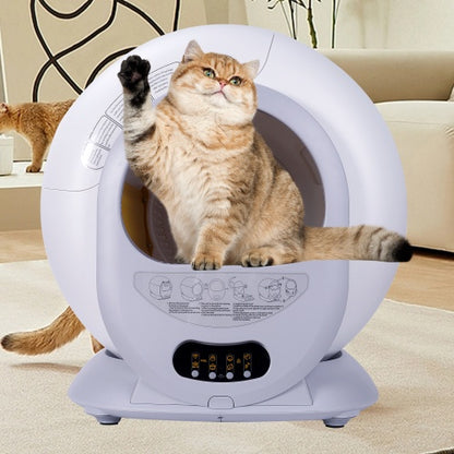 Self-cleaning Litter Box by luvipets