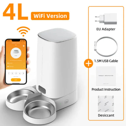 4L Automatic Cat Feeder by luvipets