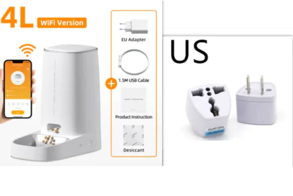 4L Automatic Cat Feeder by luvipets