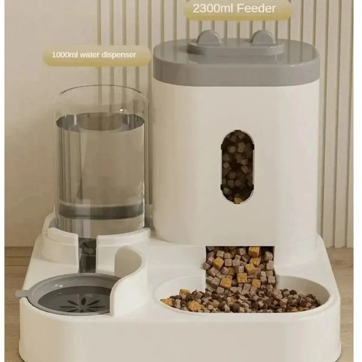 Pet Auto Feeder Water Fountain by luvipets